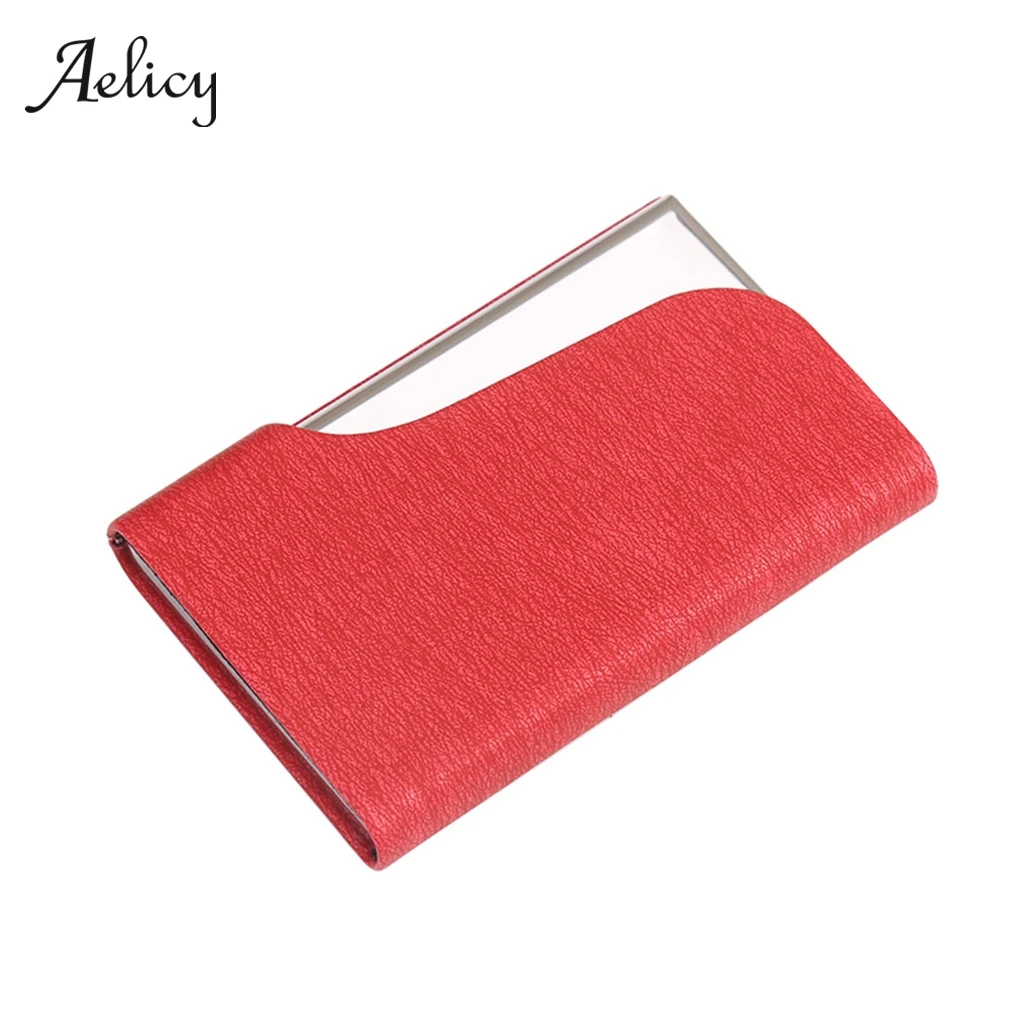 Aelicy Business ID Credit Card Holder For Women Men Fashion Brand Metal Aluminum Card Case PU Leather Porte Carte
Aelicy Business ID Credit Card Holder For Women Men Fashion Brand Metal Aluminum Card Case PU Leather Porte Carte