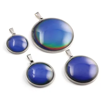 Pendant round retro stainless steel emotional feeling change color mood necklace pendant 43x50mm 34X42mm 28x38mm
Pendant round retro stainless steel emotional feeling change color mood necklace pendant 43x50mm 34X42mm 28x38mm