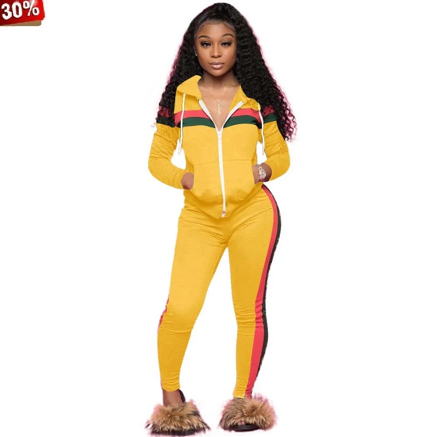 Striped Zip Hoodies 2 Piece Co-ord Set Women Tracksuit Fashion Casual Sweatshirt Pant Suit Patchwork Sportswear Hooded Cropped
Striped Zip Hoodies 2 Piece Co-ord Set Women Tracksuit Fashion Casual Sweatshirt Pant Suit Patchwork Sportswear Hooded Cropped