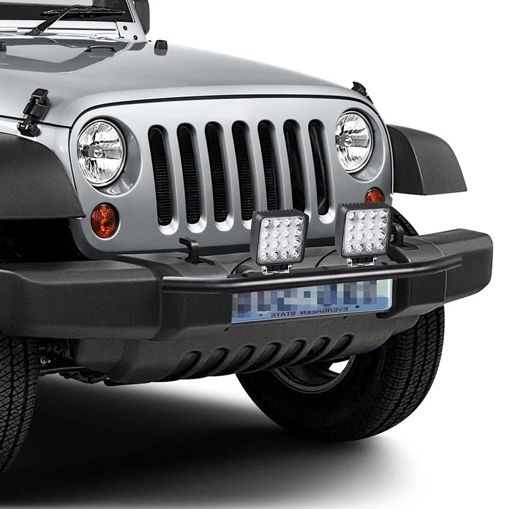 auto Car universal license plate Bumper License Plate Mount Bracket Light Bar Holder for led work light led driving light led light bar offroad off road tractor vehicle 27w 18w 12w 20w 48w 126w 72w (4)
