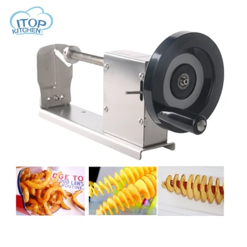 Manual Spiral Potato Cutter Manual Twisted Fries Slicer Spiral Vegetable Cutter French Fry Cutting Tool Kitchen Gadgets
Manual Spiral Potato Cutter Manual Twisted Fries Slicer Spiral Vegetable Cutter French Fry Cutting Tool Kitchen Gadgets