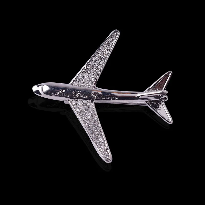 Women Top Crystal aircraft Brooches Men High Quality Rhinestone Pin Best Party Gift airplane Brooch H1281
Women Top Crystal aircraft Brooches Men High Quality Rhinestone Pin Best Party Gift airplane Brooch H1281