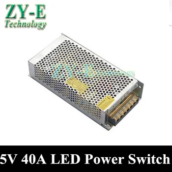 1X 200W 5V 40A led transformer Power supplies Switching Power Supply Driver LED Strip light Display AC110V-240V free shipping
1X 200W 5V 40A led transformer Power supplies Switching Power Supply Driver LED Strip light Display AC110V-240V free shipping