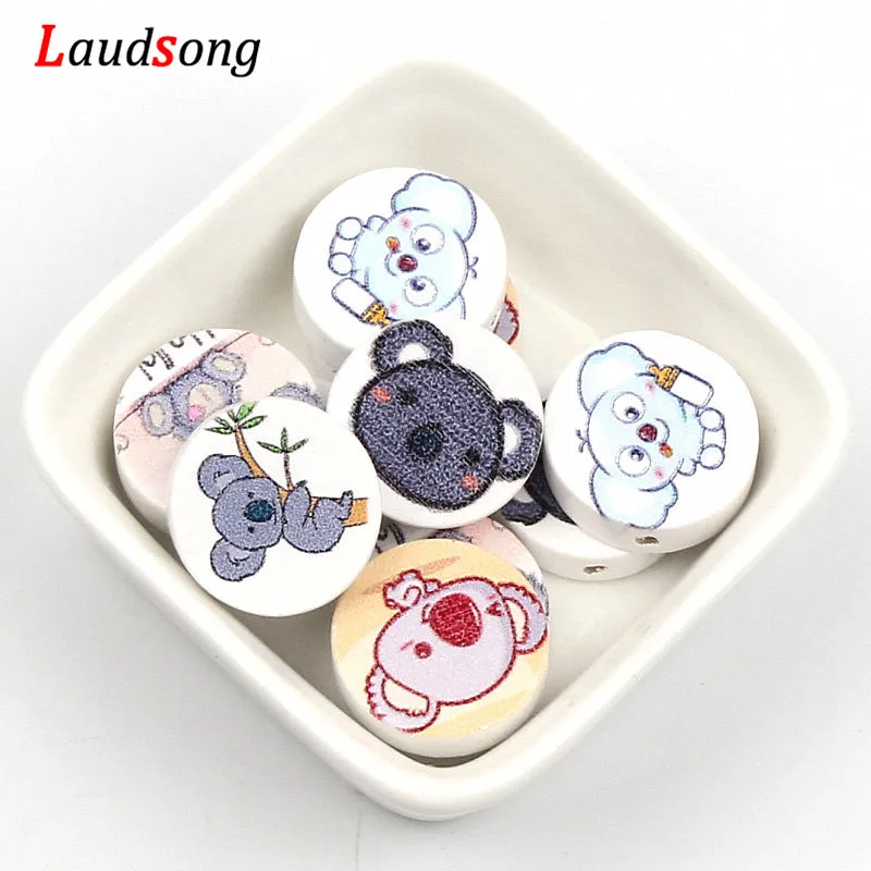 20Pcs 20mm Mixed Koala Natural Wooden Round Beads For Jewelry Making Necklace DIY Bracelet Loose Spacer Woodwork
20Pcs 20mm Mixed Koala Natural Wooden Round Beads For Jewelry Making Necklace DIY Bracelet Loose Spacer Woodwork