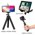 SHOOT Mini Flexible Sponge Octopus Tripod for iPhone Samsung Xiaomi Huawei Mobile Phone Smartphone Tripod for Gopro 8 7 5 Camera