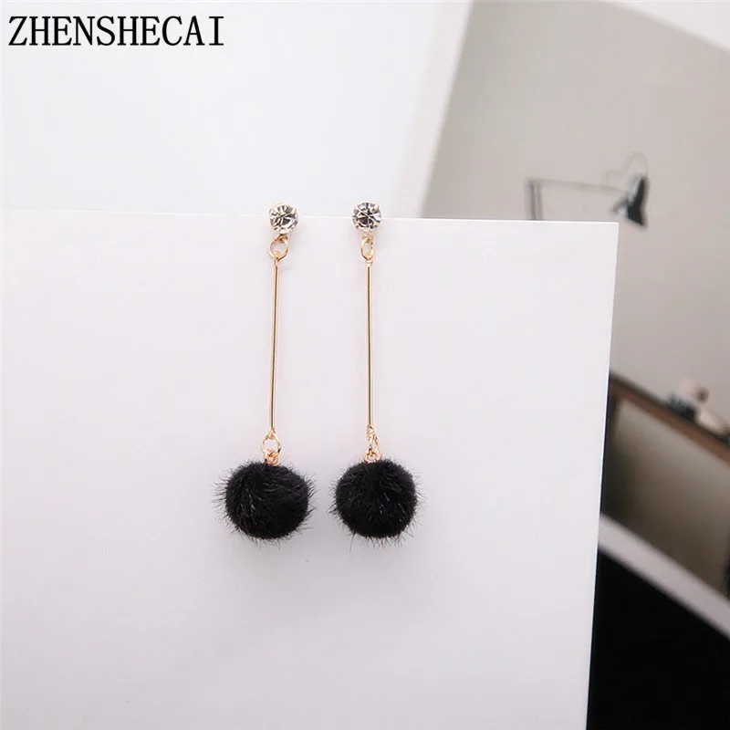 2017 Fashion Ball PomPom Drop Earrings For Women Pink/Red/Black Long Tassel Earrings Statement Ear Jewelry Wholesale e0442
2017 Fashion Ball PomPom Drop Earrings For Women Pink/Red/Black Long Tassel Earrings Statement Ear Jewelry Wholesale e0442