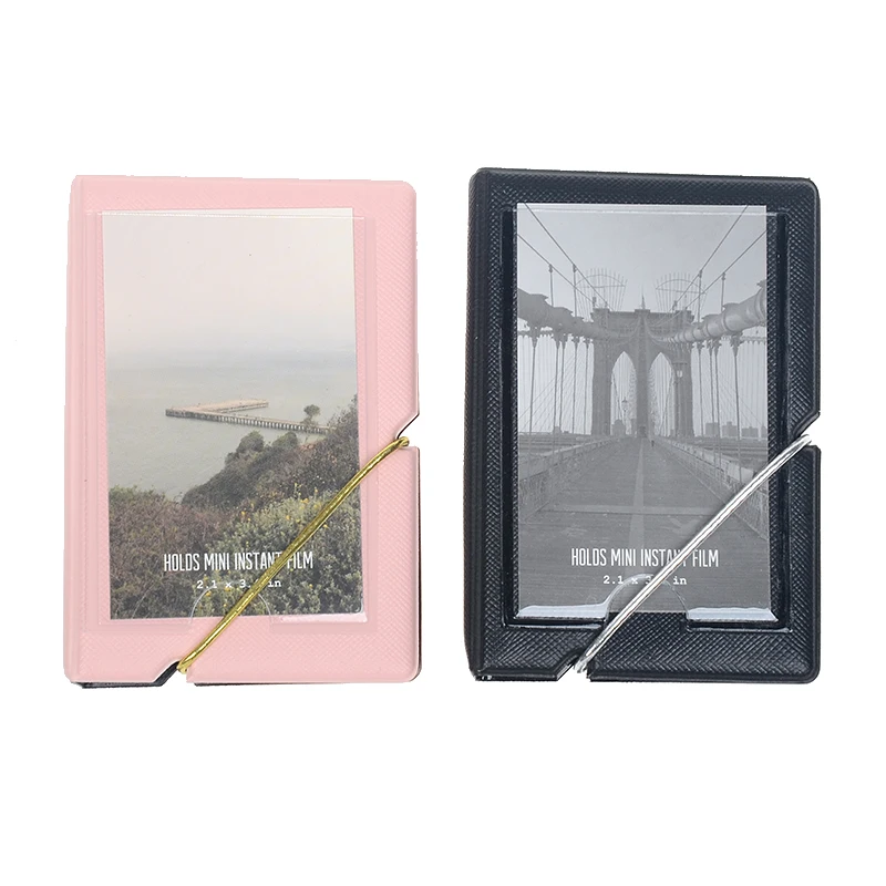 Детский симпатичный фотоальбом Instax Mini 28 шт. 3 дюйма с эластичной застежкой | Дом и