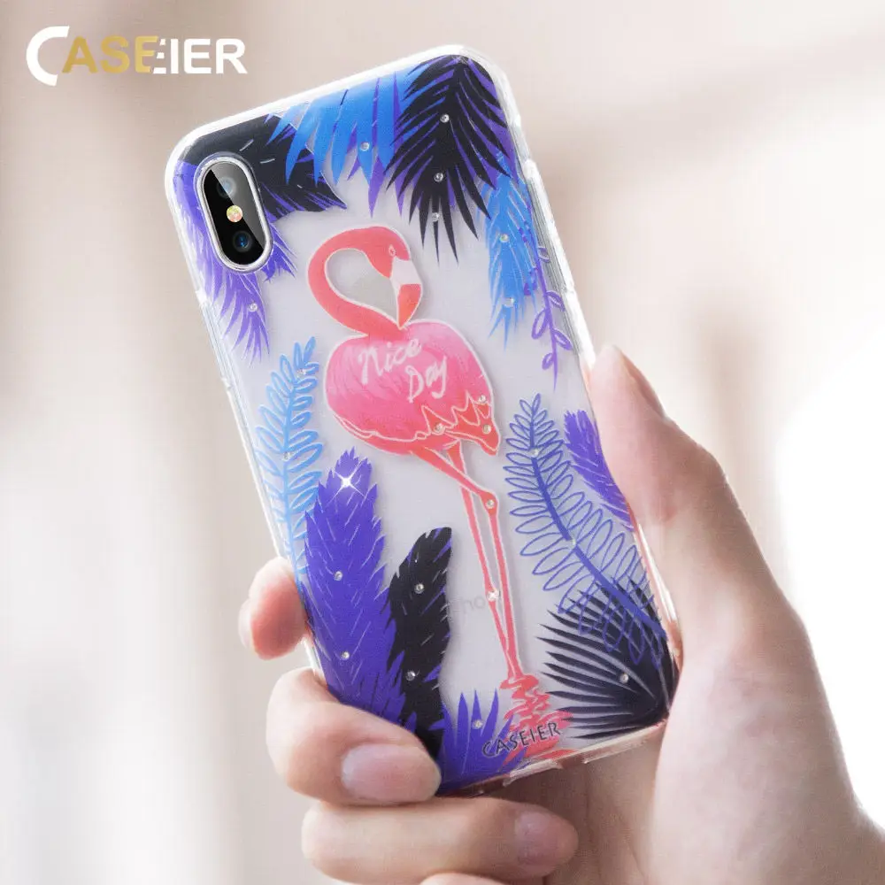 CASEIER Case For iPhone X XS 8 7 Plus Rhinestone Silicone Phone Case Funda Couque For iPhone X XS 7 8 6 6s Plus 5 5s SE Cover
CASEIER Case For iPhone X XS 8 7 Plus Rhinestone Silicone Phone Case Funda Couque For iPhone X XS 7 8 6 6s Plus 5 5s SE Cover