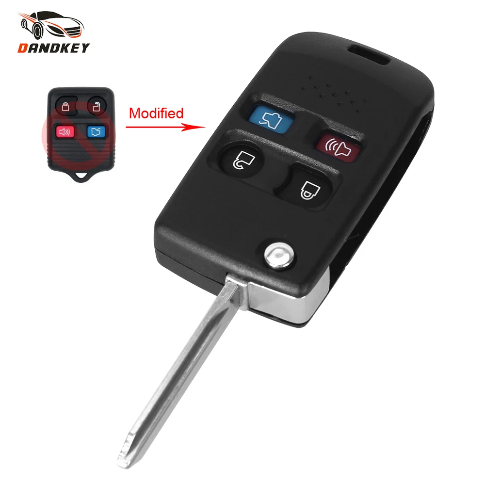 DANDKEY 3+1 4 Buttons For Ford Crown Victoria Escape Expedition Explorer Explorer Sport Modified Remote Key Flip Remote Key
DANDKEY 3+1 4 Buttons For Ford Crown Victoria Escape Expedition Explorer Explorer Sport Modified Remote Key Flip Remote Key