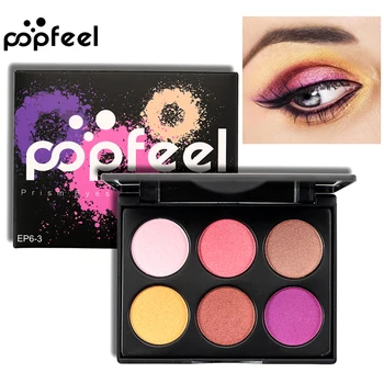 Popfeel shimmer matte eyeshadow palette waterproof long lasting 6 colors warm color pink purple green eyeshadow powder BD036
Popfeel shimmer matte eyeshadow palette waterproof long lasting 6 colors warm color pink purple green eyeshadow powder BD036