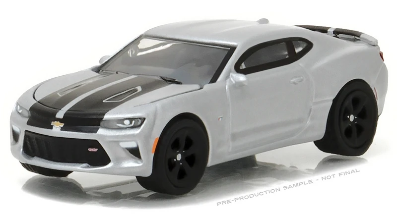 GreenLight 1:64 2017 Chevrolet Camaro SS ралли полосы из сплава игрушки для детей детские модель