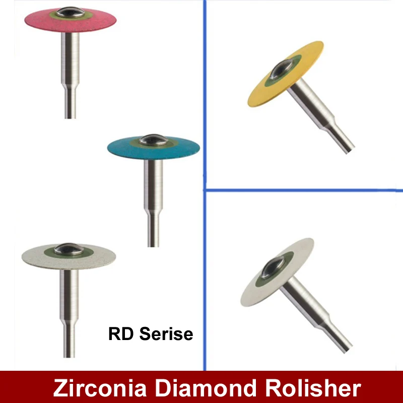 2pcs Dental Laboratory HP 19mm Diameter Filled Rubber Diamond Rolisher for Zirconia Removing, Smoothing, Polishing
2pcs Dental Laboratory HP 19mm Diameter Filled Rubber Diamond Rolisher for Zirconia Removing, Smoothing, Polishing
