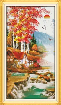 Rising Sun Autumn view Printed Canvas DMC Counted Cross Stitch Kits printed Cross-stitch set Embroidery Needlework
Rising Sun Autumn view Printed Canvas DMC Counted Cross Stitch Kits printed Cross-stitch set Embroidery Needlework