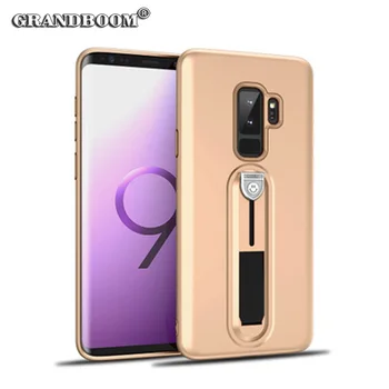 

50pcs Shockproof TPU Rugged Hybrid Armor Case For Samsung S9 S8 Plus S7 Edge Note 8 A8 Plus A7 A5 J7 J5 3 Hidden Kickstand Cover