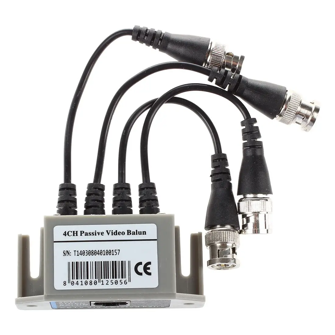 4-Channel Video Balun BNC UTP CAT5 Transmitter for CCTV/ Surveillance Camera Trend
4-Channel Video Balun BNC UTP CAT5 Transmitter for CCTV/ Surveillance Camera Trend