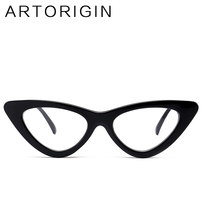 ARTORIGIN Fashion Cat Eye Glasses Frame For Women Small Triangle Eyeglasses Frame Female Decoration Eyewear With Clear Lens
ARTORIGIN Fashion Cat Eye Glasses Frame For Women Small Triangle Eyeglasses Frame Female Decoration Eyewear With Clear Lens