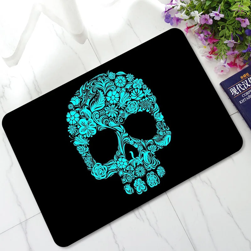 Horrible Skull Design Rubber Doormat Non-Slip Kitchen Carpet Mat Home Entrance Floor Hallway Area Rugs
Horrible Skull Design Rubber Doormat Non-Slip Kitchen Carpet Mat Home Entrance Floor Hallway Area Rugs