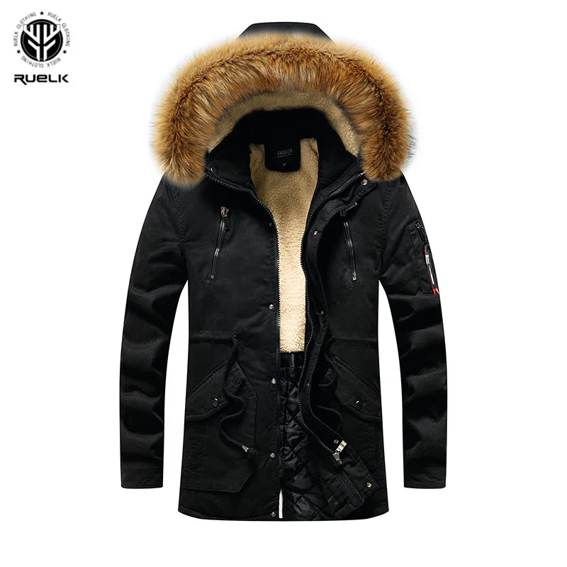 RUELK Fashion Men Warm Parkas 2019 Winter Male Hooded Thick Casual Men's Comfortable Windproof Parkas Clothing Mens
RUELK Fashion Men Warm Parkas 2019 Winter Male Hooded Thick Casual Men's Comfortable Windproof Parkas Clothing Mens