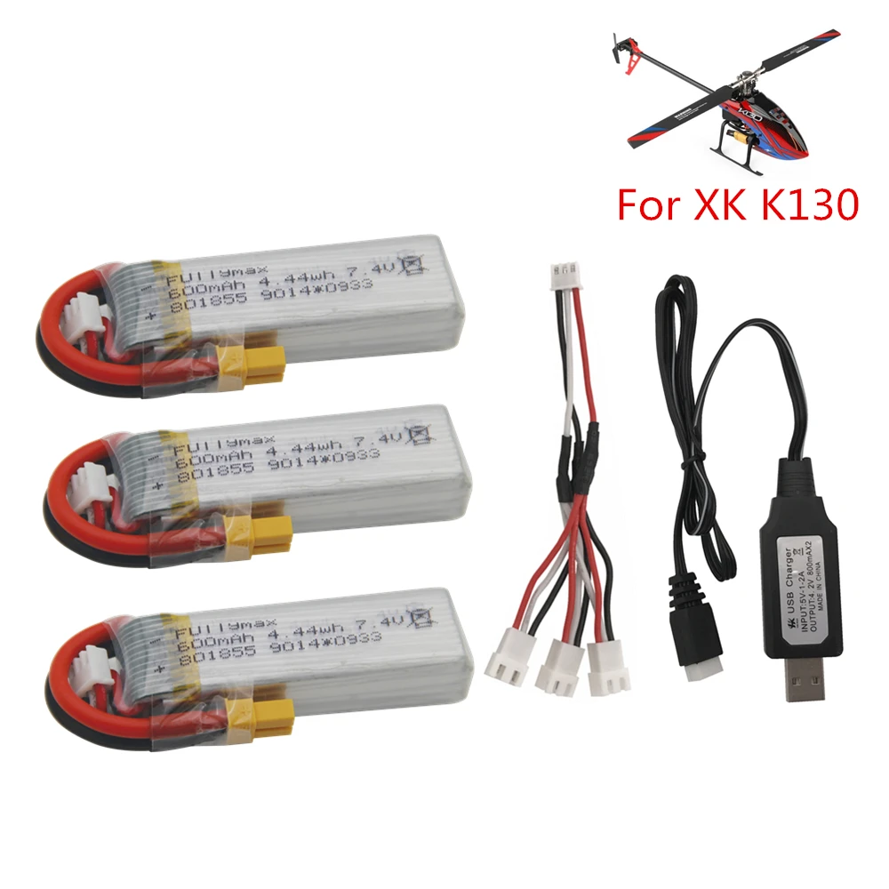 7,4 V 600mAh литий-полимерный Батарея для XK K130 Запчасти для радиоуправляемого вертолета аксессуары XK K130 Батарея с 1 до 3 адаптер провода и Зарядное устройство
7,4 V 600mAh литий-полимерный Батарея для XK K130 Запчасти для радиоуправляемого вертолета аксессуары XK K130 Батарея с 1 до 3 адаптер провода и Зарядное устройство