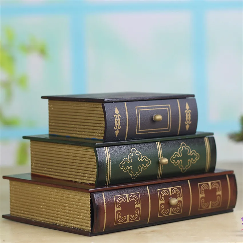 Tipo-de-Livro-do-vintage-sobreposta-tr-s-camada-de-Caixa-de-J-ias-caixa-de