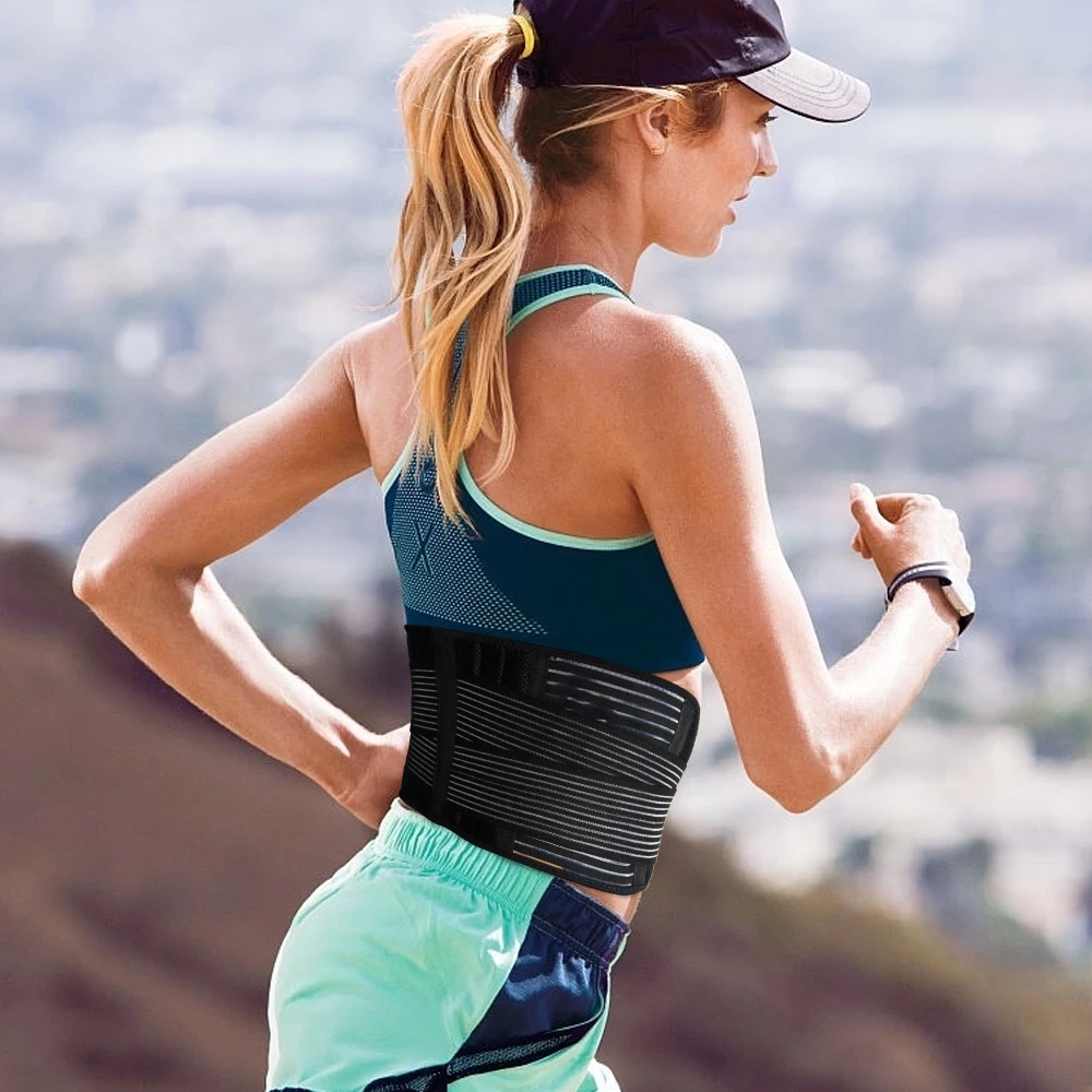 Aptoco Adjustable Spine Support Belt Double Pull Lumbar Support Brace Exercise Belt Back Waist Pain Relief Shaper Belt
Aptoco Adjustable Spine Support Belt Double Pull Lumbar Support Brace Exercise Belt Back Waist Pain Relief Shaper Belt