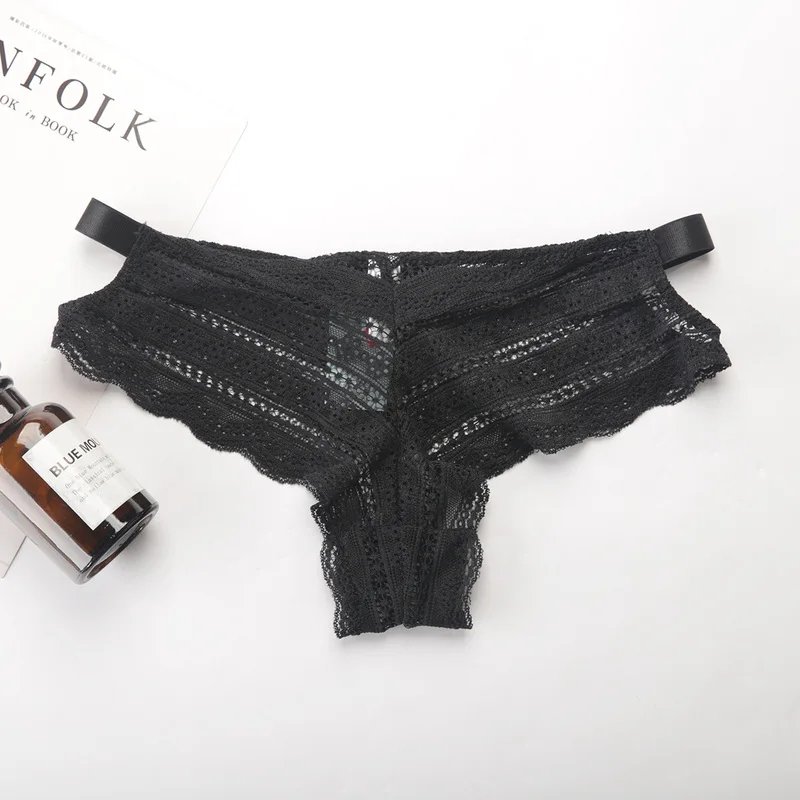femme Sexy Lingerie Women slim transparent patchwork lace geometry hollow out black low-rise briefs Panties Underwear SML XL XXL
femme Sexy Lingerie Women slim transparent patchwork lace geometry hollow out black low-rise briefs Panties Underwear SML XL XXL