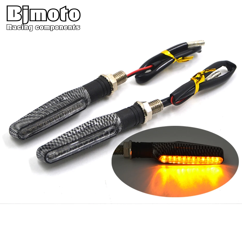 2pcs 12 Led Turn Signals Motorcycles Indicators Flowing Water Flash Light Blinkers Amber Lamp for KTM Yamaha Honda Kawasaki BMW
2pcs 12 Led Turn Signals Motorcycles Indicators Flowing Water Flash Light Blinkers Amber Lamp for KTM Yamaha Honda Kawasaki BMW