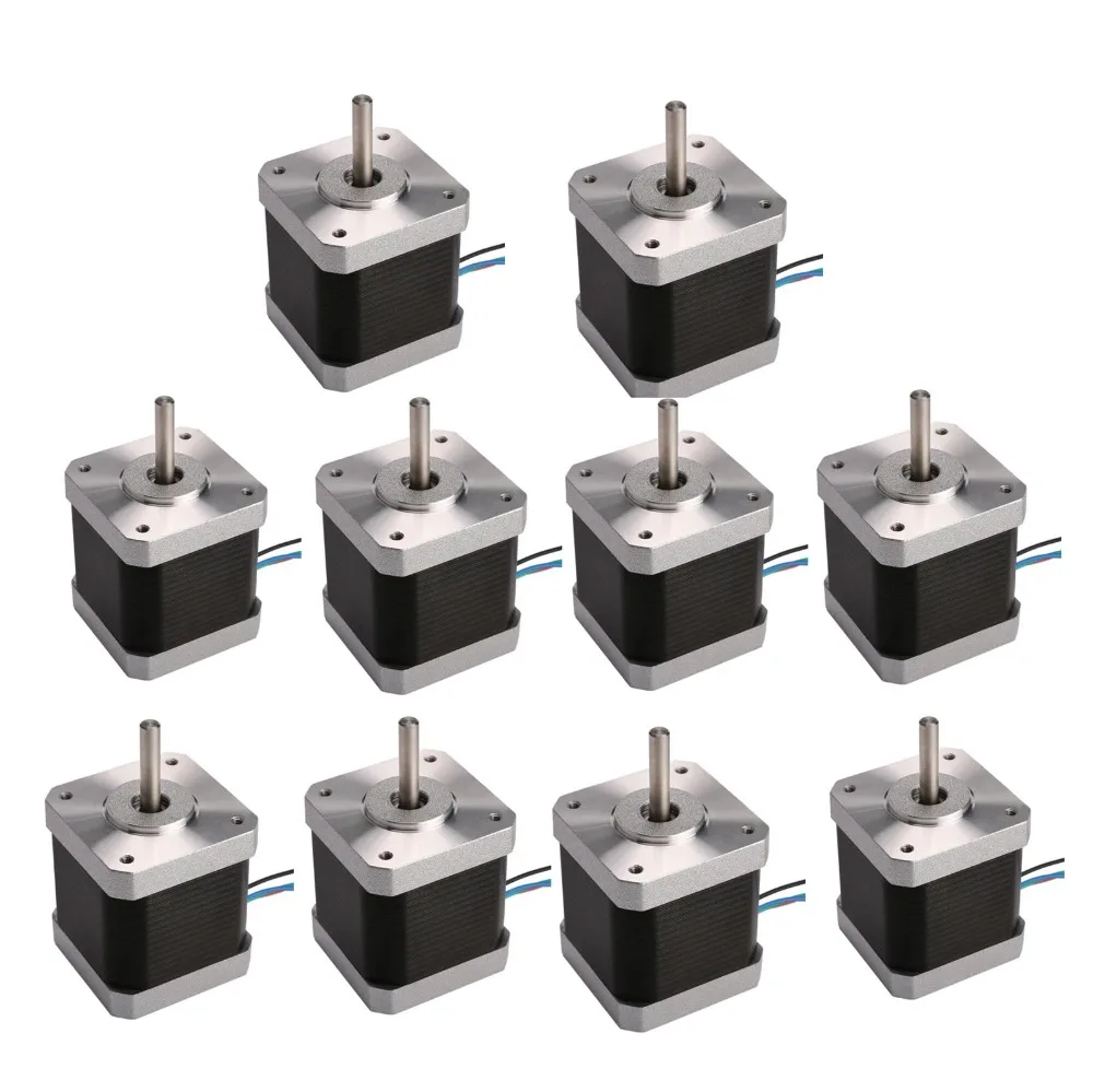 Free Ship to US/EU 10PCS Nema17 Stepper Motor 17HS8403N 2.5A 48MM 68OZ.IN CNC Mill Cut Laser Engraving with Good Quality
Free Ship to US/EU 10PCS Nema17 Stepper Motor 17HS8403N 2.5A 48MM 68OZ.IN CNC Mill Cut Laser Engraving with Good Quality
