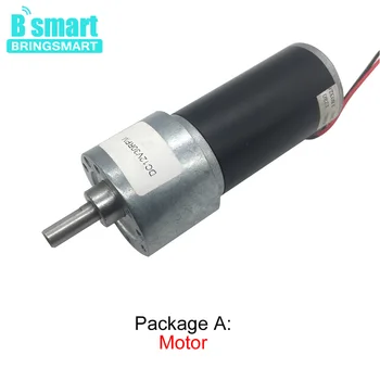 Bringsmart DC Gear Motor 12 Volt Reductor Engine High Speed High Torque Reversible 24V DC Reversible Reduction Geared JGB37-3157
Bringsmart DC Gear Motor 12 Volt Reductor Engine High Speed High Torque Reversible 24V DC Reversible Reduction Geared JGB37-3157