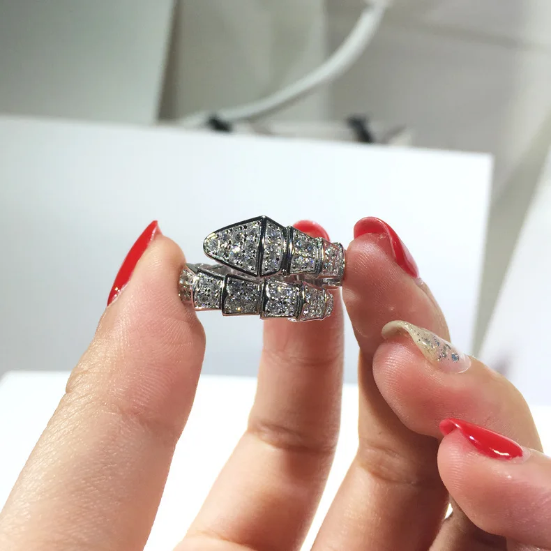 Famous brand replica jewelry snake ring,one circle luxury animal rings with cubic zircon sterling silver party ring
Famous brand replica jewelry snake ring,one circle luxury animal rings with cubic zircon sterling silver party ring