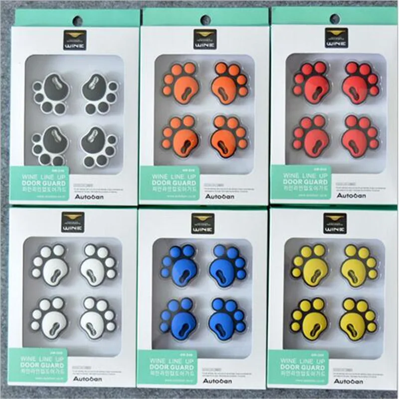 5 sets/lot Car Style Bear Dog Cat Paw Print Pet Animal Footprint Funny 3D Anti-collision Bumper Stickers Emblem Sticker For Cars
5 sets/lot Car Style Bear Dog Cat Paw Print Pet Animal Footprint Funny 3D Anti-collision Bumper Stickers Emblem Sticker For Cars