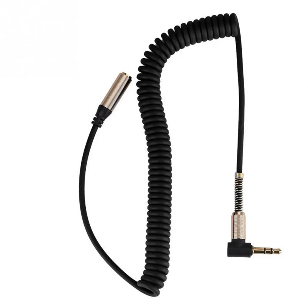 3.5mm Jack Male to Female Cable Earphone Headphone Audio Extension Cable Extendable Flexible Spring Cord Portable Audio Cable
3.5mm Jack Male to Female Cable Earphone Headphone Audio Extension Cable Extendable Flexible Spring Cord Portable Audio Cable