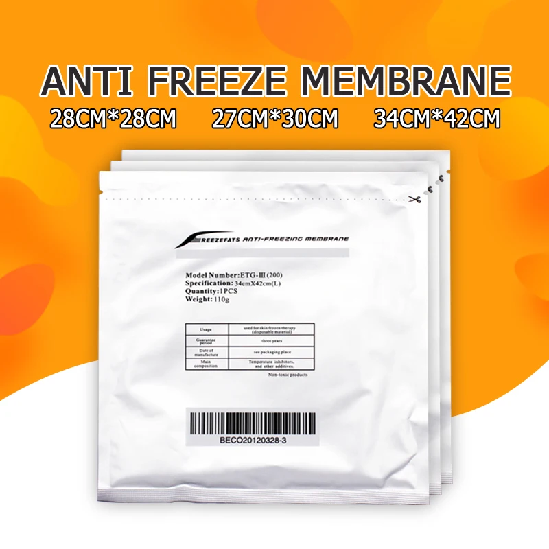 100Pcs Anti-freezing Membrane for freezing fat therapy Cryo pads Antifreeze film
100Pcs Anti-freezing Membrane for freezing fat therapy Cryo pads Antifreeze film