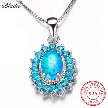 Blaike Mystic Oval Stone Blue Fire Opal Pendants For Women 925 Sterling Silver Sapphire Aquamarine Birthstone Zircon Necklace
Blaike Mystic Oval Stone Blue Fire Opal Pendants For Women 925 Sterling Silver Sapphire Aquamarine Birthstone Zircon Necklace