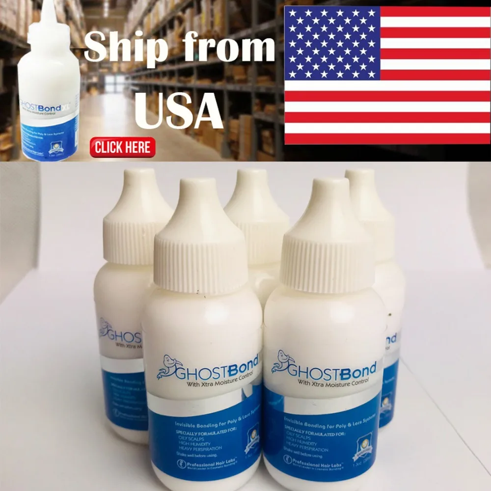 5 bottles Ghost Bond Lace Wig glue Ship from USA invisible Bonding Glue For Lace Wig Toupee Adhesive
5 bottles Ghost Bond Lace Wig glue Ship from USA invisible Bonding Glue For Lace Wig Toupee Adhesive