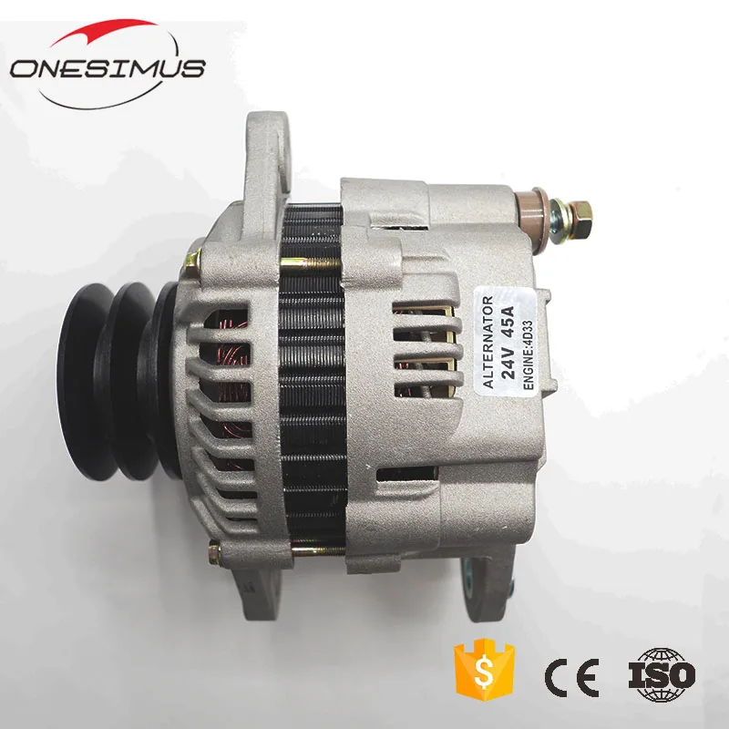 Новый генератор 24 В/45 а OEM ME037620 для Mit- 4D33 4D34 4D35 | Автомобили и мотоциклы
