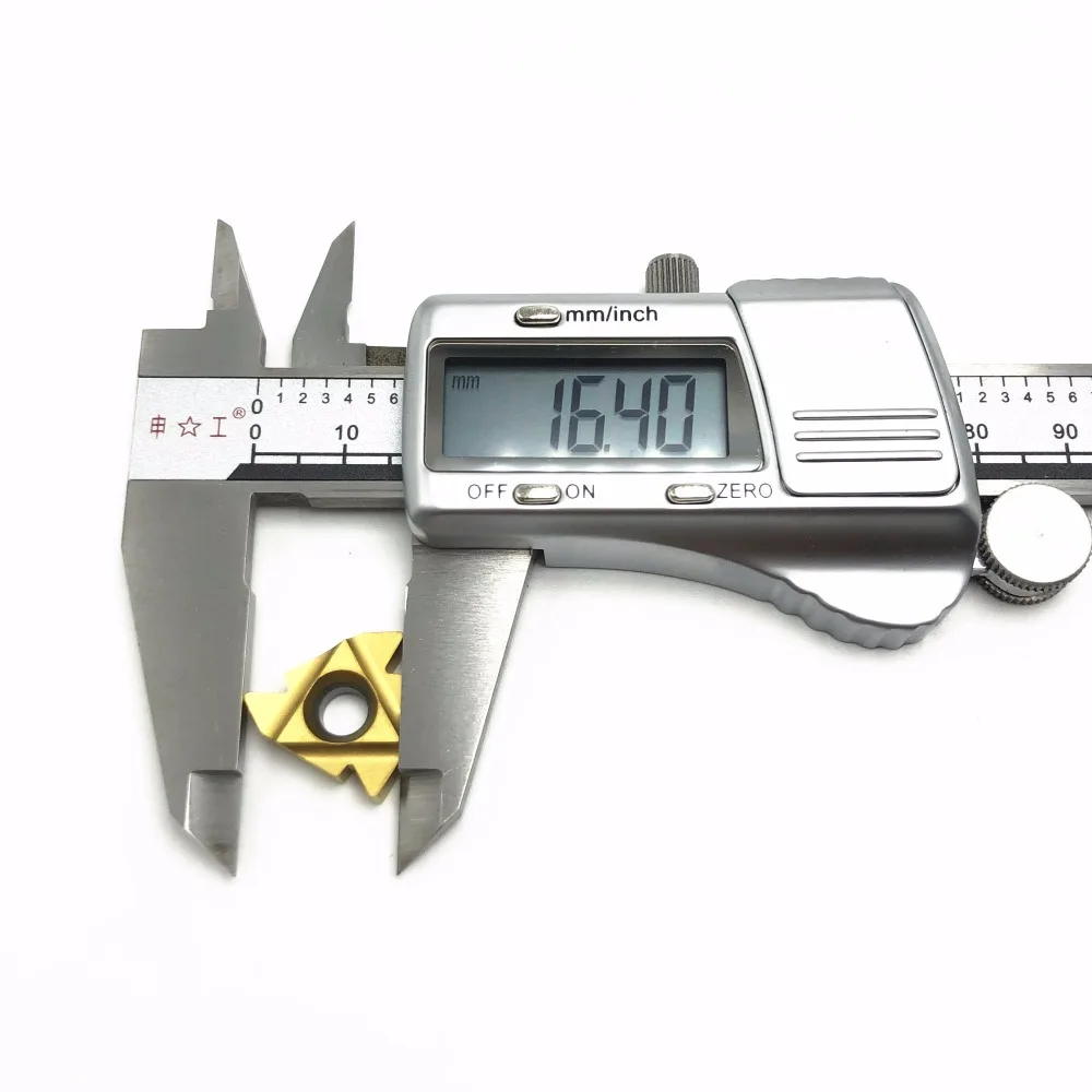 Thread cutter 22ER AG60 external thread metal turning tool CNCmachine tool milling tool steel piece stainless steel just special
Thread cutter 22ER AG60 external thread metal turning tool CNCmachine tool milling tool steel piece stainless steel just special