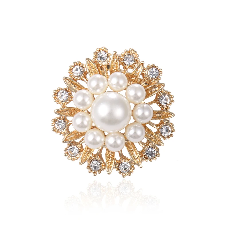 WEIMANJINGDIAN Brand Simulated Flower Zinc Alloy Brooch Pins for Women or Wedding Bouquets
WEIMANJINGDIAN Brand Simulated Flower Zinc Alloy Brooch Pins for Women or Wedding Bouquets