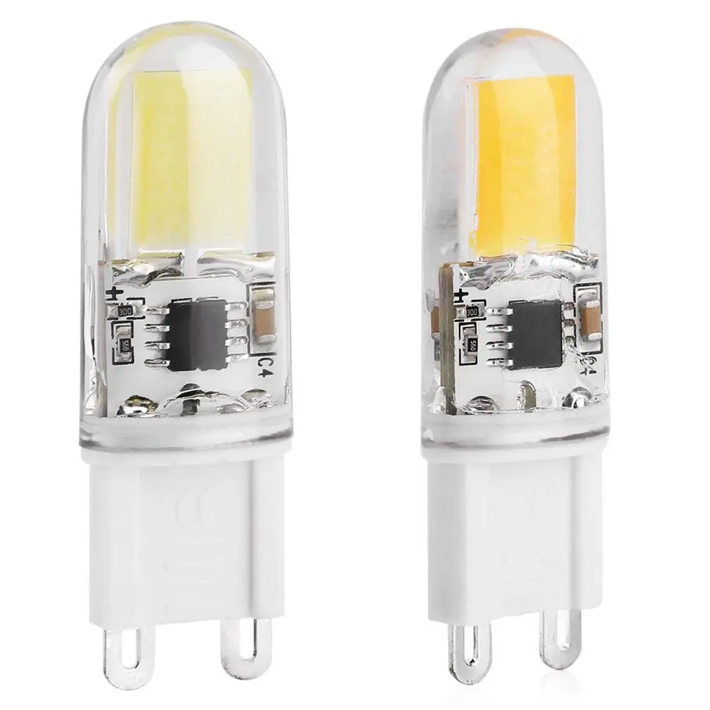 Dimmable&Decorative G9 COB 9W AC200-240V LED Lamp Ultra Bright 360 Beam Angle SKD88
Dimmable&Decorative G9 COB 9W AC200-240V LED Lamp Ultra Bright 360 Beam Angle SKD88