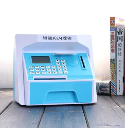 Piggy Bank Mini ATM Money Box Safety Electronic Password Chewing Coins Cash Deposit Machine Saving Box for Children Kids Gift
Piggy Bank Mini ATM Money Box Safety Electronic Password Chewing Coins Cash Deposit Machine Saving Box for Children Kids Gift
