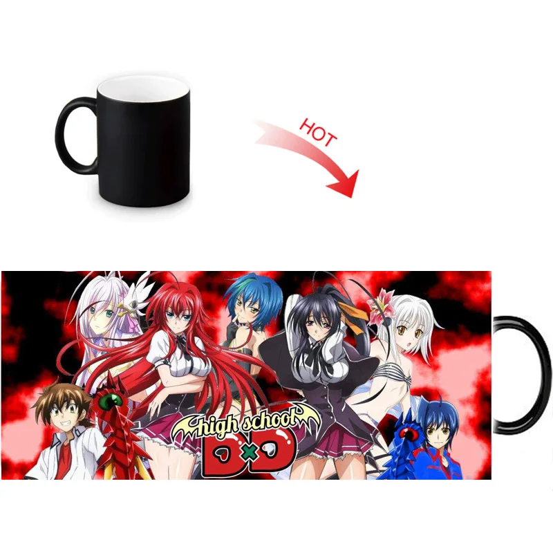 Custom High School DXD Magic Mug Personalized Morph Mugs Heat Sensitive Color Changing Coffee Cup Ceramic Magical Mugs Gift
Custom High School DXD Magic Mug Personalized Morph Mugs Heat Sensitive Color Changing Coffee Cup Ceramic Magical Mugs Gift