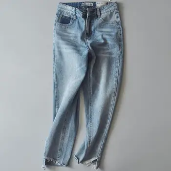 plus size 2XL!Summer new fashion white irregularities old retro loose high waist ankle length jeans women
plus size 2XL!Summer new fashion white irregularities old retro loose high waist ankle length jeans women