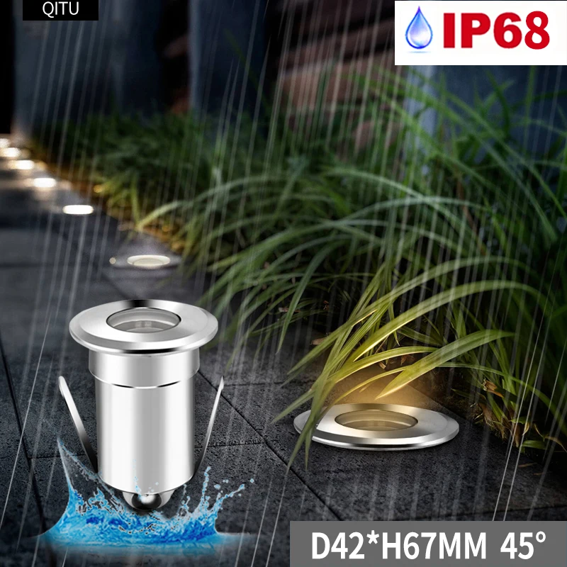 Spot Outdoor Buried lights Embedded IP68 Built-in LED waterproof Fountain underwater light 3W small spotlight 12-24V downlight
Spot Outdoor Buried lights Embedded IP68 Built-in LED waterproof Fountain underwater light 3W small spotlight 12-24V downlight