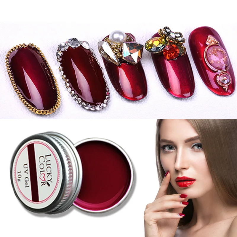 10g/Box Titanium Red Serise Gel Soak Off LED UV Polish Nail Art Long Lasting Lacquer Beauty Manicure Hot Sale
10g/Box Titanium Red Serise Gel Soak Off LED UV Polish Nail Art Long Lasting Lacquer Beauty Manicure Hot Sale