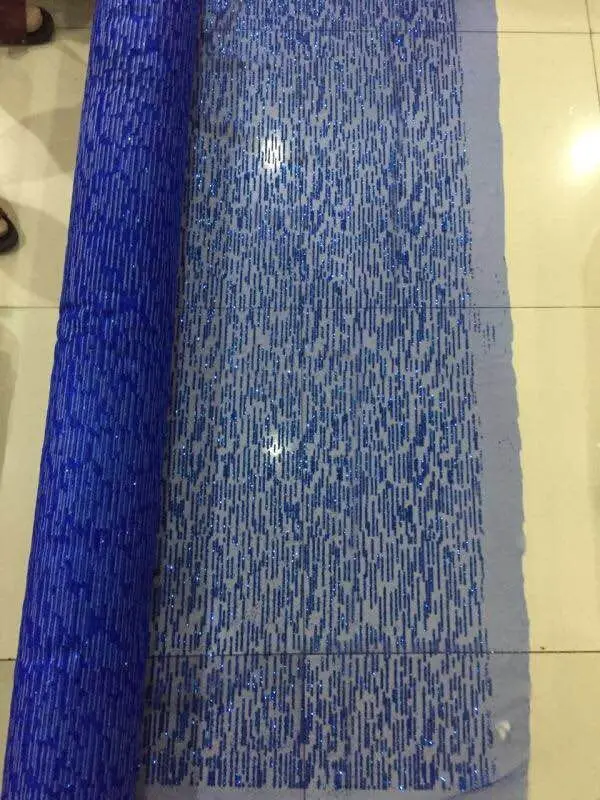 Y240 glitter lace fabric in royal blue colour high quality sequin fabric for evening wedding dress sewing
Y240 glitter lace fabric in royal blue colour high quality sequin fabric for evening wedding dress sewing