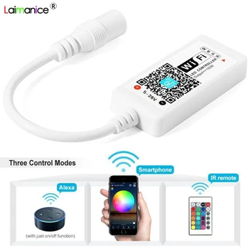 16Million colors Wifi RGB / RGBW led controller smartphone control music and timer mode magic home mini wifi led rgb controller
16Million colors Wifi RGB / RGBW led controller smartphone control music and timer mode magic home mini wifi led rgb controller