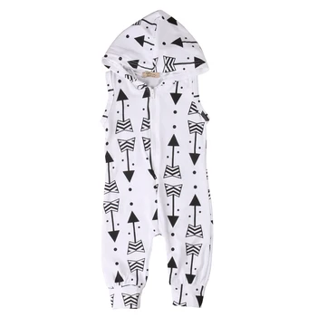 Romper Arrow Infant Baby Boy Kid Clothing Hooded Sleeveless Cute Zipper Jumpsuit Outfits Baby Boys Clothes
Romper Arrow Infant Baby Boy Kid Clothing Hooded Sleeveless Cute Zipper Jumpsuit Outfits Baby Boys Clothes