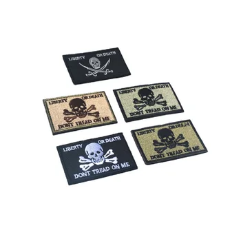 10pcs/lot LIBERTY OR DEATH Embroidered Badge armband Military Tactical Clothing Backpack Baseball Badges Armband
10pcs/lot LIBERTY OR DEATH Embroidered Badge armband Military Tactical Clothing Backpack Baseball Badges Armband