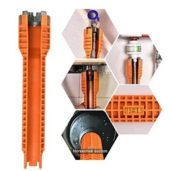 Faucet Sink Installer Water Pipe Wrench Tool for Plumbers Homeowners MJJ88
Faucet Sink Installer Water Pipe Wrench Tool for Plumbers Homeowners MJJ88