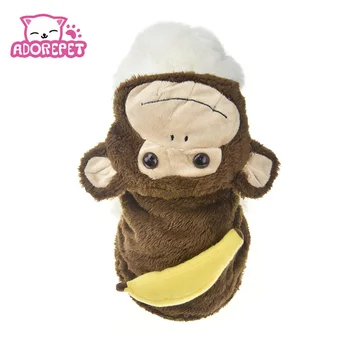Monkey Halloween Costume Outfits For Small Winter Warm Fleece Dog Funny Pet Coat Jacket Clothes For Chihuahua In Cold Weather
Monkey Halloween Costume Outfits For Small Winter Warm Fleece Dog Funny Pet Coat Jacket Clothes For Chihuahua In Cold Weather
